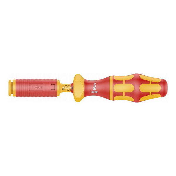 WERA ベラ アジャスタブル 絶縁トルクドライバー トルク調整範囲1.7-3.5N.m 074757(代引不可)【送料無料】