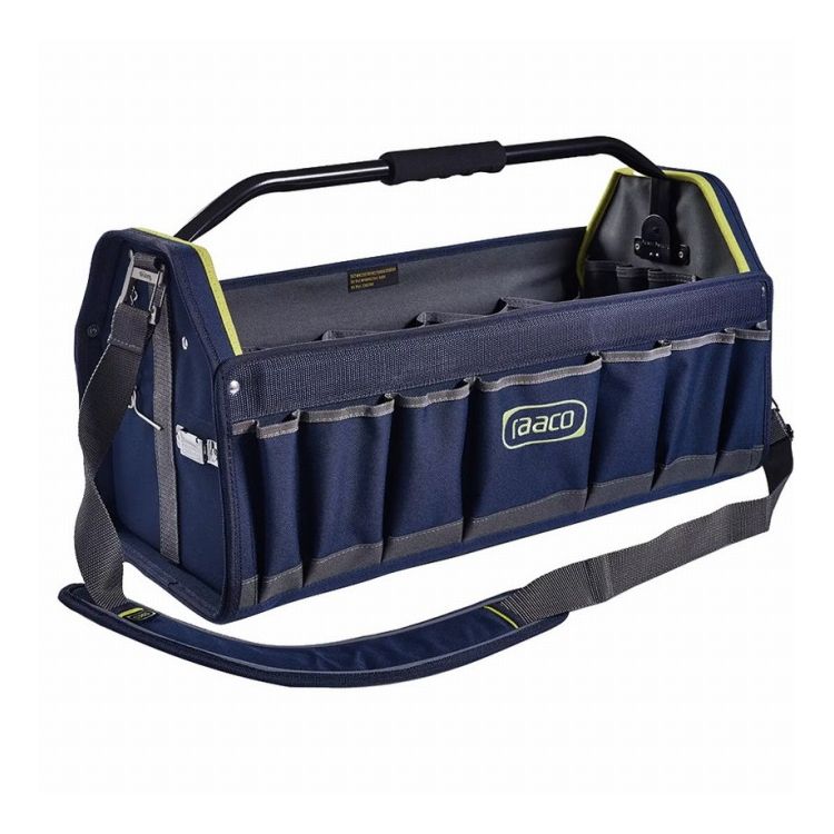 RAACO ラーコ オープン型ツールバック 24" 外寸626×264×324mm ショルダーベルト付 ネイビー 760355(代引不可)【送料無料】|リコメン堂生活館