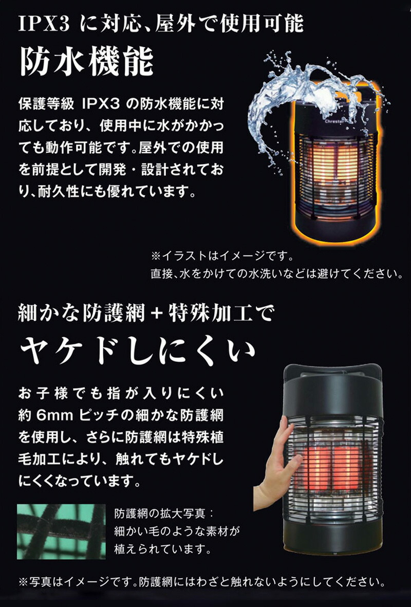 屋外 Ipx5 脱衣所 Ipx5 リコメン堂生活館 季節 空調家電 屋外 電気ストーブ 暖房 送料無料 ガレージ 電気ストーブ 暖房 室内 送料無料 庭 室内 屋内 暖房 防水ラウンドヒーター 電気ストーブ 火傷しにくい 屋外 自動off機能 火傷対策 首振り 代引不可 Heat L