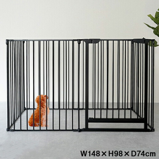 楽天市場】ペットゲージ ハイタイプ 6枚セット ノルディ 小型・中型