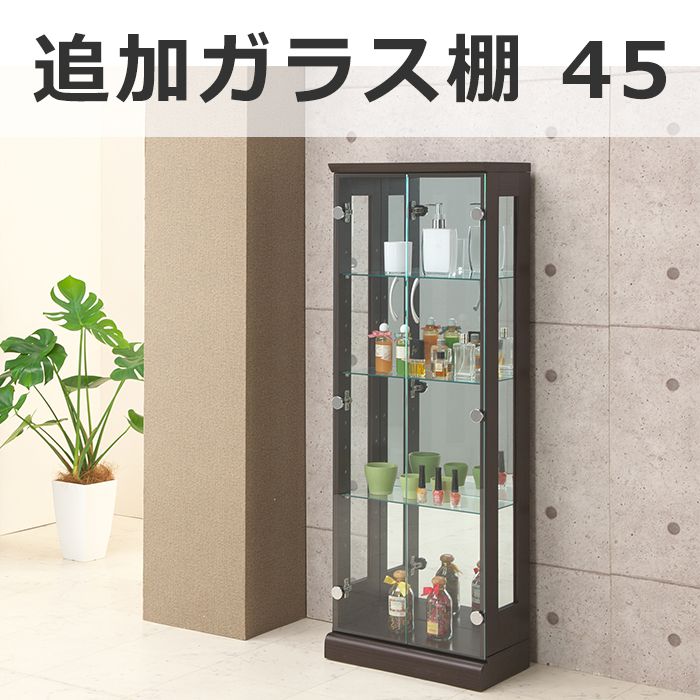 ガラス　飾り棚 楽天市場】フォース60 コレクションラック 幅60cm×奥行30cm×高さ