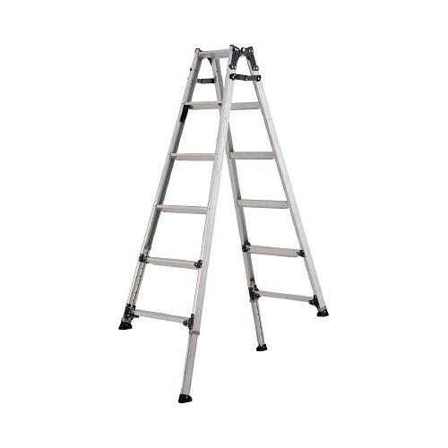 アルインコ 伸縮脚立(ステップ幅広)180cm 最大使用質量100kg PRW180FX(代引き不可)【送料無料】|リコメン堂生活館