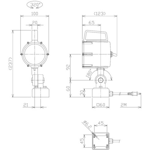 日機 防水型LEDスポットライト 12W AC100~120V 日機 NLSS18CAC2MP 工事 照明用品 作業灯 照明用品 照明器具(代引不可)【送料無料】｜リコメン堂生活館