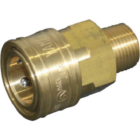 ヤマト STYカップリング ソケット(メネジ取付用・真鍮)STY8-SM ヤマト STY8SMBSBM 空圧用品 流体継手 チューブ 金属カップリング(代引不可)【送料無料】
