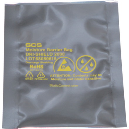 SCS 防湿シールドバッグ 152X254mm 100枚入 DESCO JAPAN 電子機器 静電気対策用品 静電気対策袋(代引不可)【送料無料】