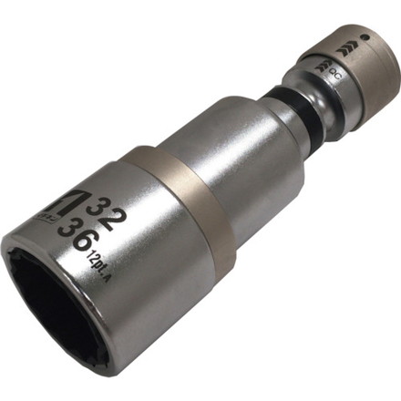 MUSTTOOL QCソケット ダフソケット 32/36 首振 12角 IM-4W3236IUN-12K イチネンアクセス ツール事業部 手作業工具 ソケットレンチ インパクト用ソケット(代引不可)【送料無料】
