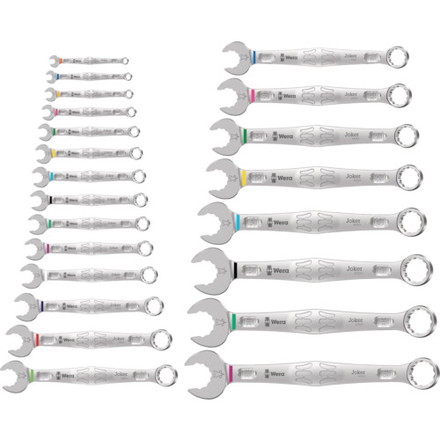 Wera 【長期欠品中】6003 Joker コンビネーションスパナセット 22点 Wera社 手作業工具 レンチ スパナ プーラー コンビネーションスパナ(代引不可)【送料無料】 43,428円