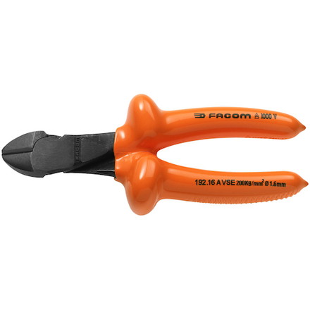 FACOM 絶縁工具 ダイアゴナルカッター 145mm FACOM社 手作業工具 絶縁用品 絶縁切断用工具(代引不可)【送料無料】