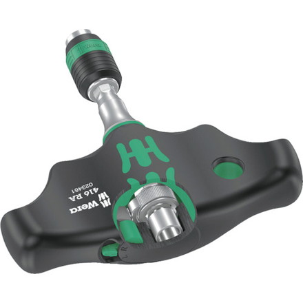 Wera 416RA T型差替式ラチェットドライバー Wera社 手作業工具 ドライバー 六角棒レンチ ラチェット式ドライバー(代引不可)【送料無料】 8,895円