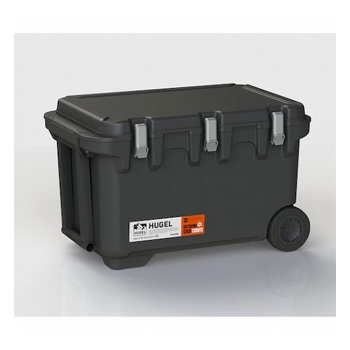 IRIS 201283 HUGEL 真空断熱クーラーボックス チャコールグレー VITC60CH 環境改善用品 暑さ対策用品 クーラーボックス(代引不可)【送料無料】｜リコメン堂生活館
