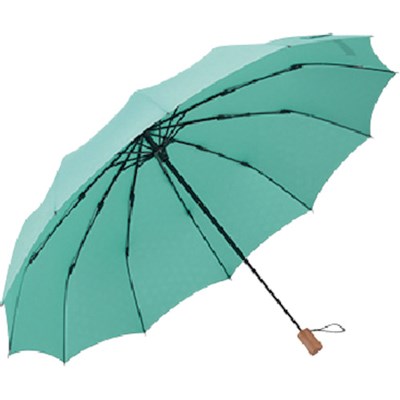 mabu 12本骨折りたたみ傘 江戸 浅葱 SMV40547 保護具 作業服 雨具(代引不可)【送料無料】