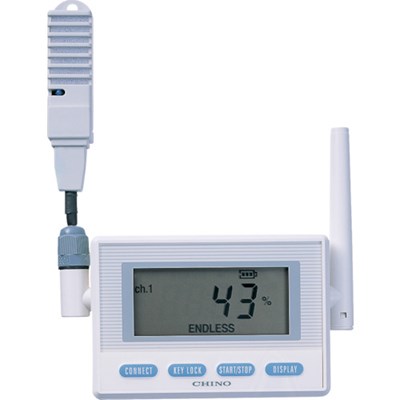 CHINO 監視機能付無線ロガー 送信器 温湿度センサ AC電源 ケーブル3M MD8102300 測定・計測用品 環境計測機器 温度計・湿度計(代引不可)【送料無料】