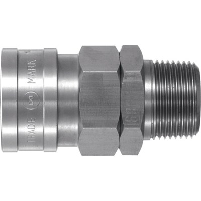 日東 ハイカプラ ステンレス製 ニトリルゴムNBR(SG)SUS800SM(00277) 800SMSUSNBR 空圧用品 流体継手・チューブ 金属カップリング(代引不可)【送料無料】｜リコメン堂生活館
