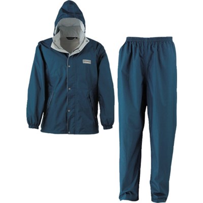 カジメイク エントラントレインスーツ2 ネイビー 3L 7250553L 保護具 作業服 雨具(代引不可)【送料無料】