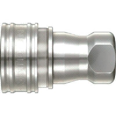 日東 SPカプラ タイプAソケット ステンレス製 ニトリルゴムNBR(SG) 相手側取付サイズR1 1/4(19107) 10SASUSNBR 空圧用品 流体継手・チューブ 金属カップリング(代引不可)【送料無料】｜リコメン堂生活館