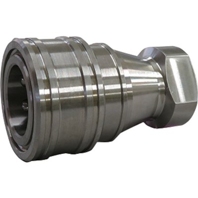 フローバル 両路開閉型クイックカップリング KS-4S(SUS304) KS4SSUS304 空圧用品 流体継手・チューブ 金属カップリング(代引不可)【送料無料】