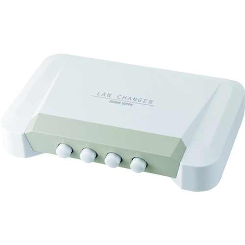 SANWA LAN切替器(4回路) SWLAN41 オフィス 住設用品 OA用品 ケーブル(代引不可)【送料無料】