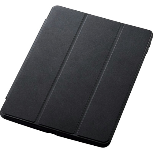 ELECOM iPad 第9世代(2021)用ハイブリッドケース フレームカラー フラップ付き ブラック TBA21RTSLFCBK オフィス 住設用品 OA用品 バッグ(代引不可)【送料無料】