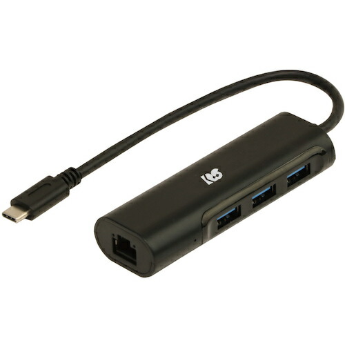 RATOC USB Type-C ギガビット対応LANアダプター USBハブ付き RSUCLANH3 オフィス 住設用品 OA用品 ケーブル(代引不可)【送料無料】 4,212円