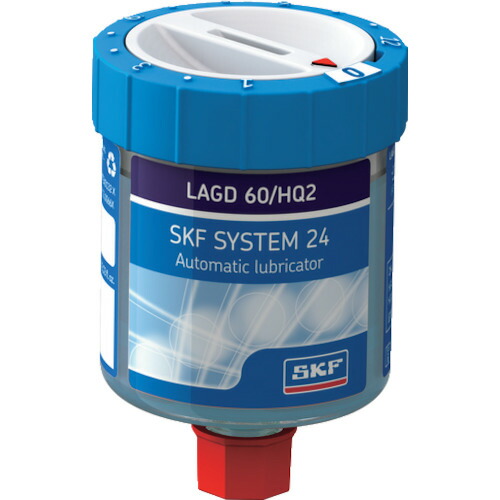 SKF SYSTEM24 ガス式自動給油器 LAGD60/HQ2 モーター用グリース 60CC LAGD60HQ2 手作業工具 グリス関連用品 自動給油器(代引不可)【送料無料】