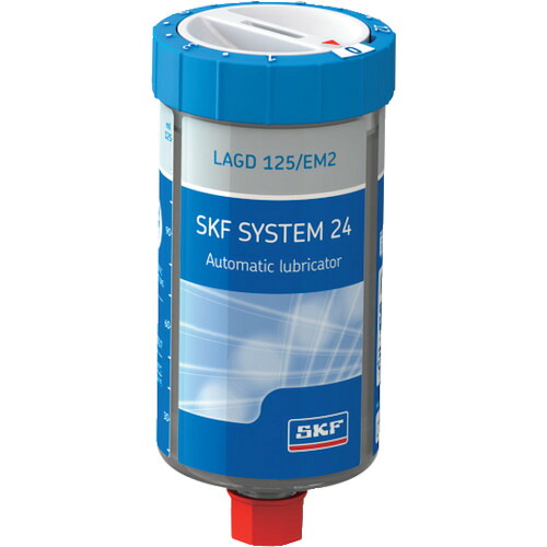 SKF SYSTEM24 ガス式自動給油器 LAGD125/EM2 高粘度 ソリッド潤滑グリース 125CC LAGD125EM2 手作業工具 グリス関連用品 自動給油器(代引不可)【送料無料】