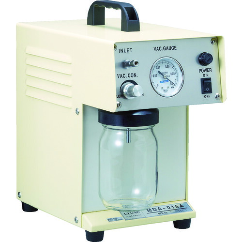 ULVAC 単相100V ポータブルアスピレーター MDA015A 研究用品 研究機器 真空ポンプ(代引不可)【送料無料】