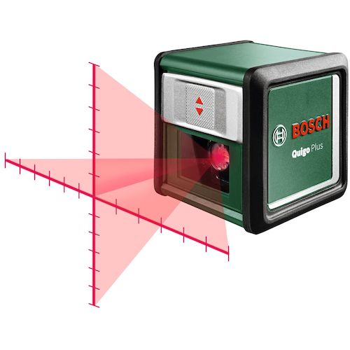 ボッシュ クロスラインレーザー QUIGOPLUS 603663651 測定 計測用品 測量用品 レーザー墨出器(代引不可)【送料無料】|リコメン堂生活館