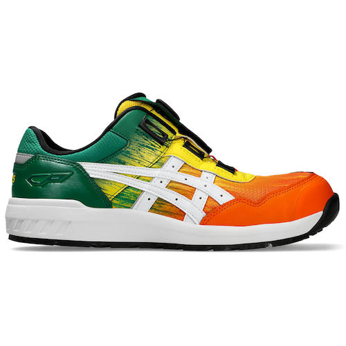 アシックス asics CP209 安全靴 ハバネロ　23cm ウィンジョブ ASICS CP209 600 UTSUROI ハバネロ×ホワイト 限定