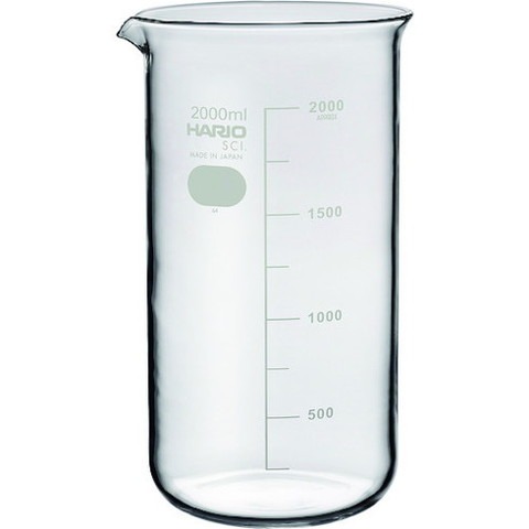 HARIO トールビーカー 目安目盛付 2000ml TB2LSCI(代引不可)【送料無料】 9,670円