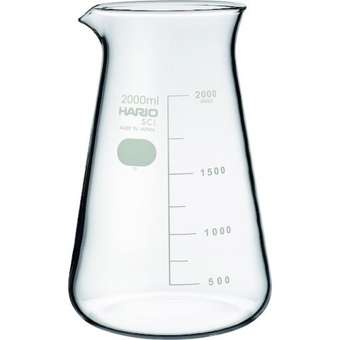 HARIO コニカルビーカー 目安目盛付 2000ml CB2LSCI(代引不可)【送料無料】