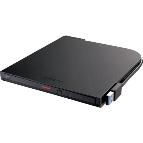 BUFFALO USB3.2(Gen1)対応ポータブルDVD-ROMドライブ 読込専用モデル DVSMPTR8U3BKA オフィス 住設用品 OA用品 メモリ(代引不可)【送料無料】