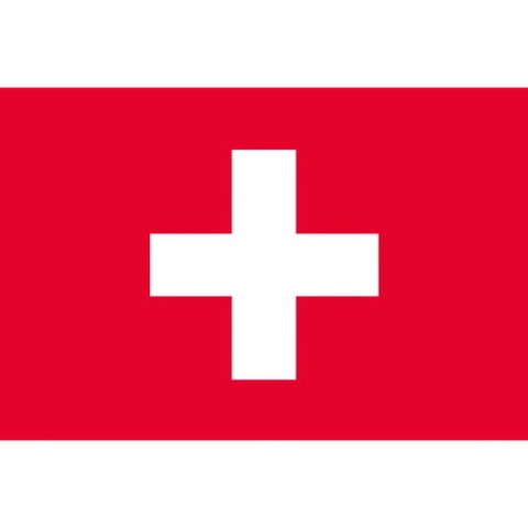 東京製旗 国旗No.2(90×135cm) スイス 426341(代引不可)【送料無料】