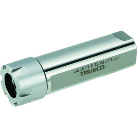 TRUSCO トラスコ NC旋盤用ストレートシャンクコレットホルダ ERMクーラント用コレットホルダSSLKT型(インチ) シャンク径1