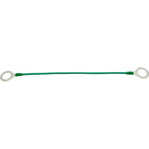 【10個セット】HIーLEAD 被覆付アースボンド R5.5 M12×150L 端子保護キャップ付(緑) EBCR5.512150GR 工事・照明用品 管工機材 フランジボルト(代引不可)【送料無料】