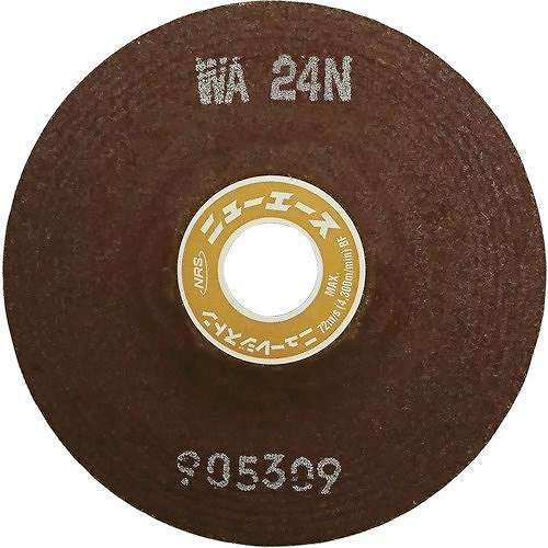 【25個セット】NRS オフセット型研削砥石 ニューエース 100×6×15 WA24N NA1006WA24N 電動・油圧・空圧工具 研削研磨用品 研削砥石(代引不可)【送料無料】
