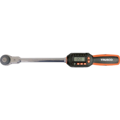 TRUSCO トラスコ ヘッド交換式ラチェットデジタルトルクレンチ 差込角12.7mm 27~135Nm HDT4135C(代引不可)【送料無料】｜リコメン堂生活館 27,556円