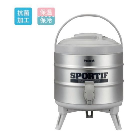 ピーコック魔法瓶 ステンレスキーパー広口タイプ 6.1L シルバー INS-60K ピーコック魔法瓶工業(株)(代引不可)【送料無料】