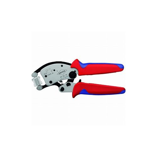 KNIPEX マルチアジャストワイヤーエンド圧着ペンチ 9753-18 KNIPEX社 電設工具 圧着工具(代引不可)【送料無料】｜リコメン堂生活館 23,508円
