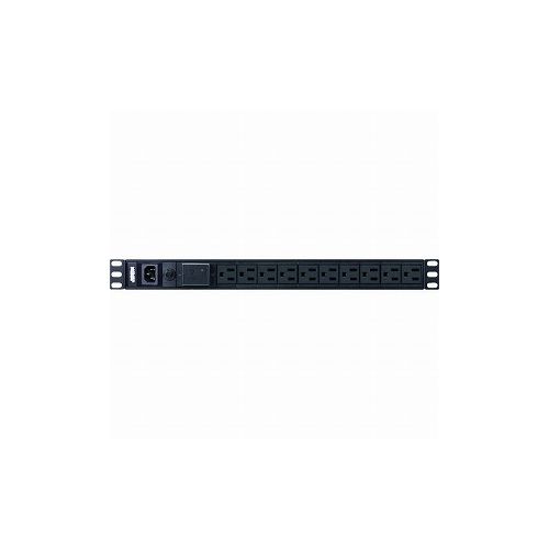 ATEN 10ポート ベーシックPDU 15A(最大)NEMA 5-15R x 10口 サージ保護機能搭載 PE0110SA ATENジャパン(株) 電気・電子部品 電源装置(代引不可)【送料無料】