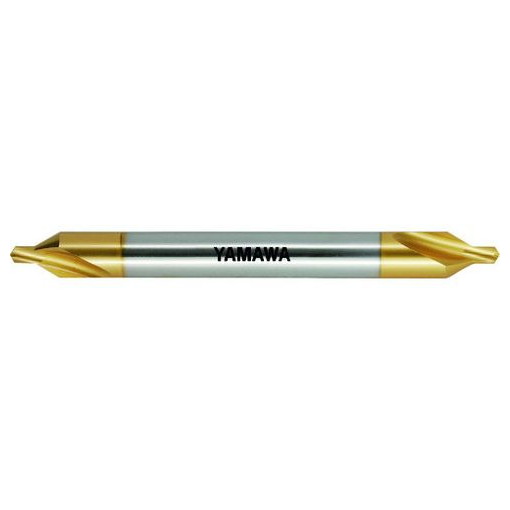 ヤマワ ロングシャンクコーティング弱ネジレ溝A形60° センタ穴ドリル CD-SL V L150 1.5X60°X5 CDSLV1501.5X60X5 切削工具 切削工具 面取り工具 センタードリル(代引不可)【送料無料】