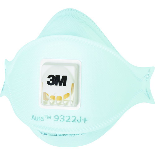 楽天市場】3M ( スリーエム ) Aura 使い捨て式防じんマスク 9322J+