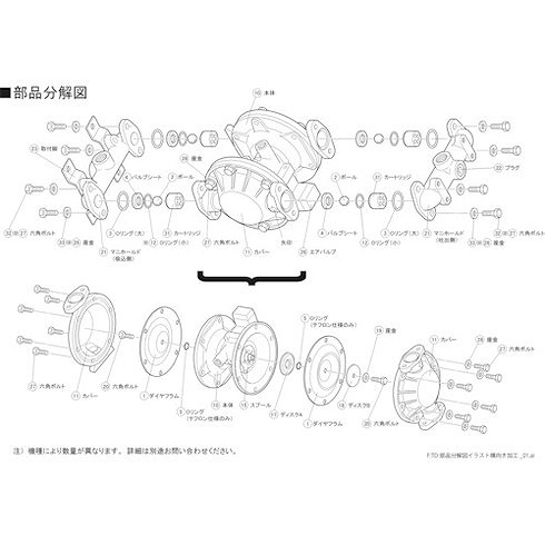 TAIYO ダイヤフラムポンプTD-20AN用メンテナンスパーツ ダイヤフラム TAIYO TD20AN001 工事 照明用品 ポンプ ダイヤフラムポンプ(代引不可)【送料無料】