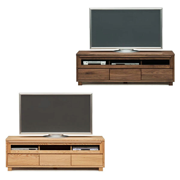 【国産 大川家具 完成品】 TVボード 幅153cm 木目 木製 テレビ台 テレビボード (代引不可)【送料無料】｜リコメン堂生活館