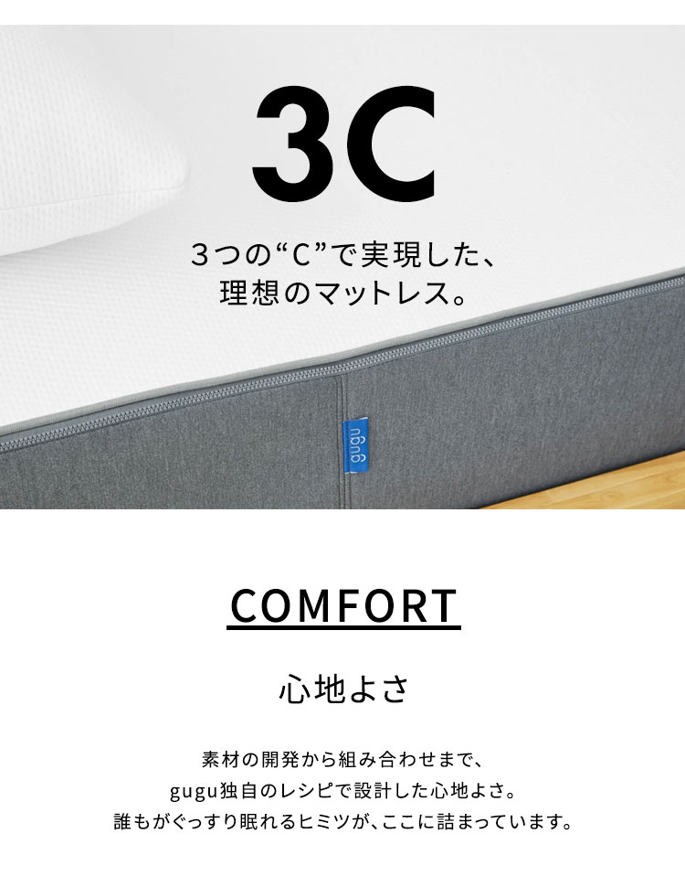 51 Off グーグースリープ Gugu Sleep マットレス セミダブル 日本人の体型に合わせたマットレス 厚み23cm ウレタンマットレス 高反発 低反発 4層構造 竹炭繊維配合 体圧分散 洗える 代引不可 Fucoa Cl