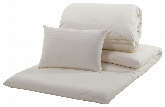 布団つつみ隠し ダブル セッティング ガードダニ目製作 合併敷用向き ダニゼロック S P 棒縞 カバー4項目セット ダブル 交代要員引き不可 送料無料 Euro Pastaria De