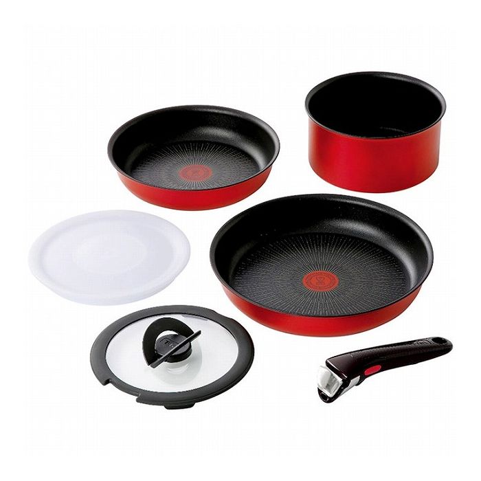 ティファール インジニオ ネオ IHルージュ アンリミテッド セット6 キッチン用品 食器 調理器具鍋 フライパン鍋 アルミ鍋【送料無料】