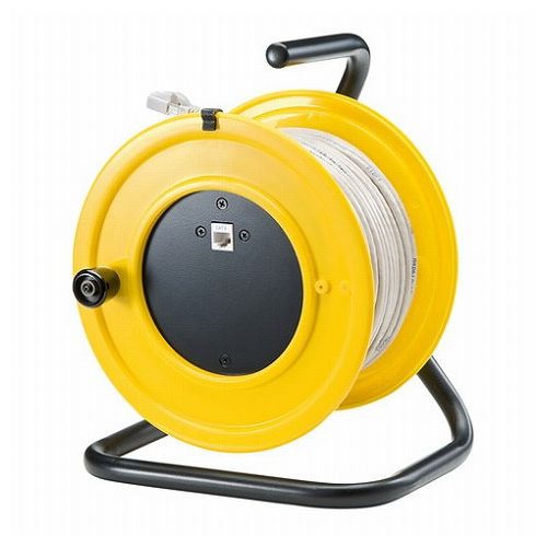 サンワサプライ 巻取り延長CAT6LANケーブル KB-MKE14N(代引不可)【送料無料】｜リコメン堂生活館 23,470円