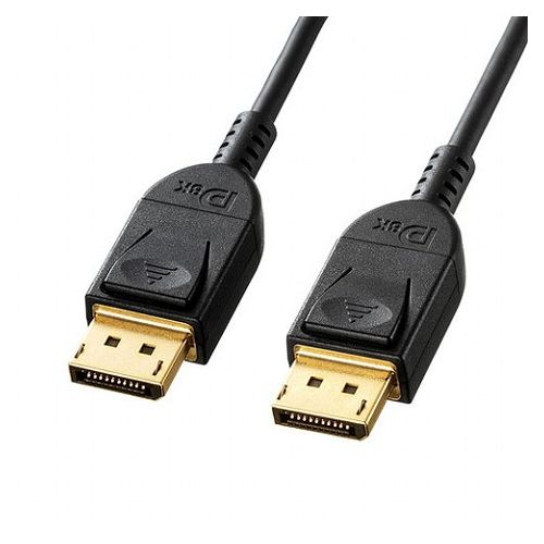 【5個セット】 サンワサプライ DisplayPortケーブル 1.5m Ver1.4 KC-DP1415X5(代引不可)【送料無料】