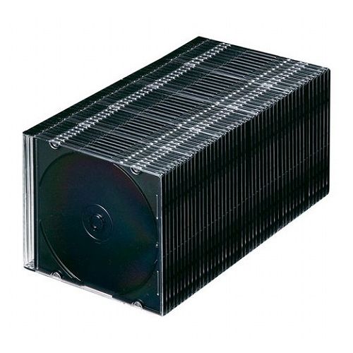 【5個セット 50枚×5 】 サンワサプライ Blu-ray・DVD・CDケース スリムタイプ・50枚セット・ブラック FCD-PU50MBKN2X5(代引不可)【送料無料】 11,058円