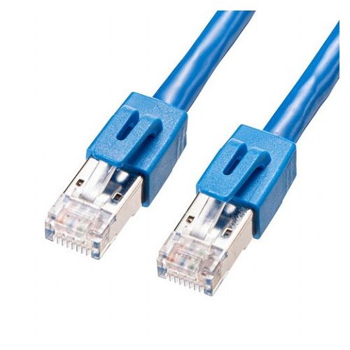 【5個セット】 サンワサプライ カテゴリ6STP LANケーブル KB-T6STP-005BLX5(代引不可)【送料無料】